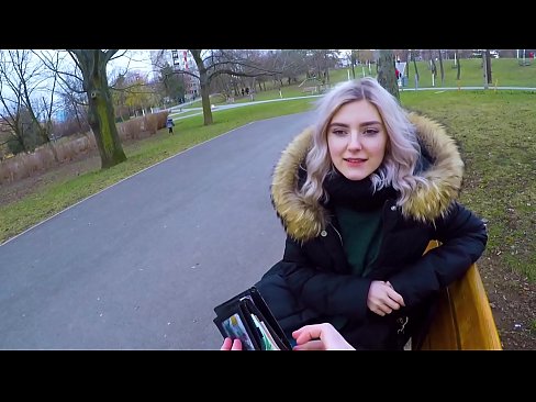 ❤️ Traga o semen quente dun estraño por diñeiro - mamada no parque de Eva Elfie ❤️ Follar en nós ❌️